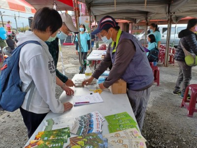 設置文宣供民眾參閱