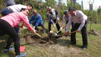 蘭陽溪溪濱公園植樹，構築全方位國土生態綠色網絡