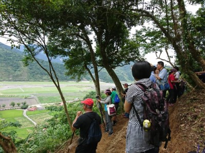 樂水部落運用地勢及部落遺址，打造出適合步行、瞭望、靜心的場域