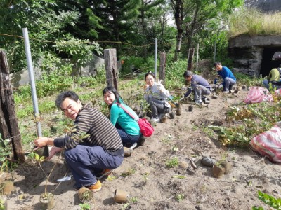 種植原生蜜源植物，讓保安林的生態棲地公益功能再延伸