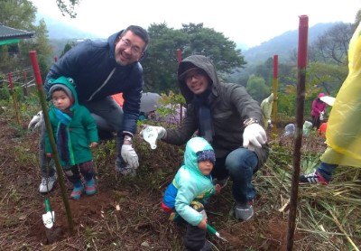 親子綠樹派對，小小種子發芽