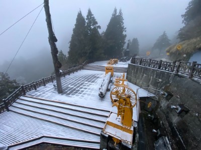 下探負4度並陸續開始有冰霰及霧凇2