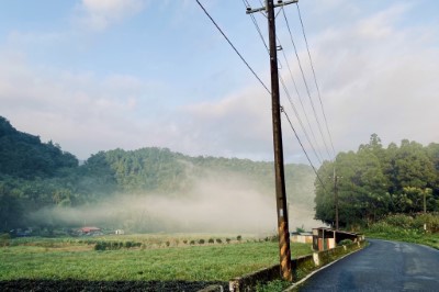 雙連埤山村景色