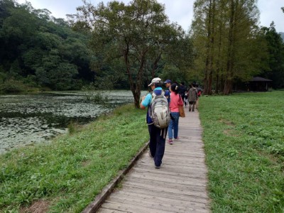 福山植物園陸主任帶領獵人至戶外園區解說導覽2