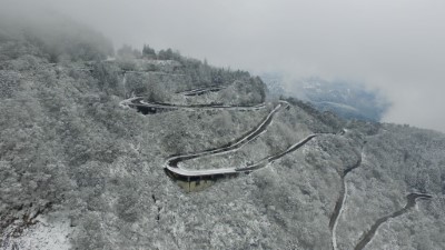 宜專一線雪景