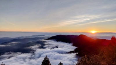 太平山日出美景