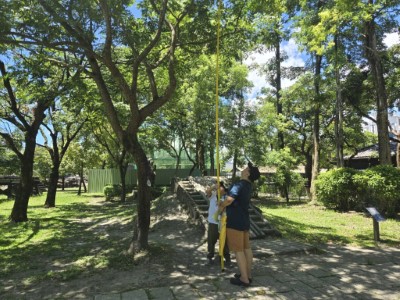 森林護衛隊闖關：「樹木健檢」學習測量樹高與樹徑1