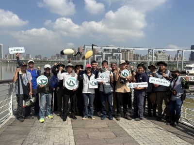 淡水河流域埃及聖䴉聯合擴大移除行動執行人員大合照