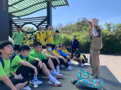 羅東自然教育中心帶領學生深入保安林2