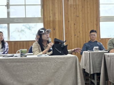 農田水利署宜蘭管理處農田水利志工團許珍玉團長分享目前推動工作並期盼未來可以有更多密切的合作