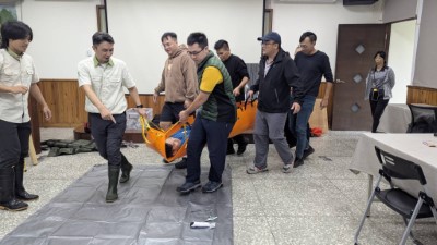 林業保育署宜蘭分署攜手南澳在地部落辦理臺灣黑熊救傷演練3