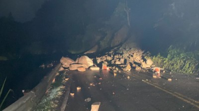 太平山國家森林遊樂區內宜專一線8.5公里12月7日清晨發生坍方1