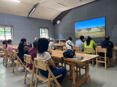 播映「森林大戲院～野望陪你過好年」生態影片(歷史照片)